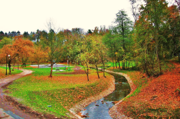 Elbląg Atrakcja Warto zobaczyć Park Dolinka 