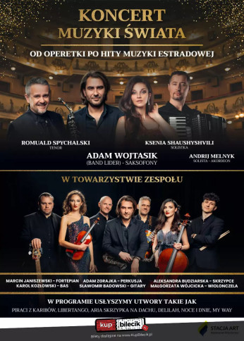 Nowy Dwór Gdański Wydarzenie Koncert Od Operetki po Hity Muzyki Estradowej