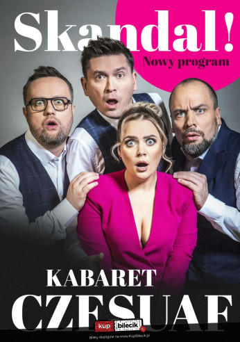 Braniewo Wydarzenie Kabaret Kabaret Czesuaf - Bez przesady!
