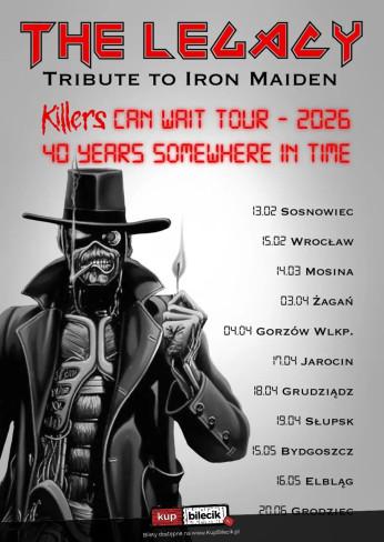 Elbląg Wydarzenie Koncert The Legacy - tribute to Iron Maiden | Koncert na trasie KILLERS CAN WAIT 2026