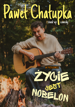 Pasłęk Wydarzenie Stand-up Paweł Chałupka - nowy program: Życie jest nobelon